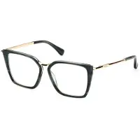 Max mara Lunettes de Vue MM5151-B 52/14/140 Dark green/striped Front acetate / metal WOMAN MM5151-B