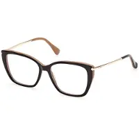 Max mara Lunettes de Vue MM5007 53/15/145 Dark brown/monocolor Front acetate WOMAN MM5007
