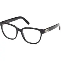 GCDS Lunettes de Vue GD5034 53/17/140 Shiny black Front acetate UNISEX GD5034