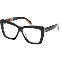 Emilio Pucci Lunettes de Vue - - EP5260 - Femme - Noir (Black/texture) - Monture en acétate