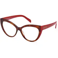 Emilio Pucci Lunettes de Vue - - EP5215 - Femme - Havana monocolor Marron - Acétate 54/15/140