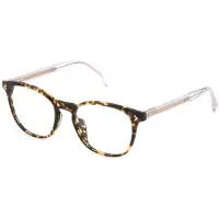 Lozza Lunettes de Vue VL4291 50/18/140 Shiny yellow havana Acetate UNISEX VL4291