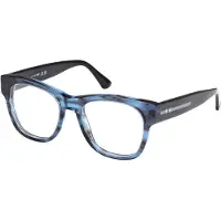 WEB EYEWEAR Lunettes de Vue - - WE5423 - Acétate bleu - Taille 52/19/150 - Homme