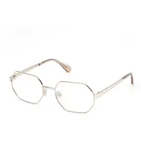 Max & Co Lunettes de Vue Max &amp;co MO5163 54/19/140 Shiny pale gold Front metal circle galvan WOMAN MO5163