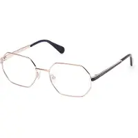 Max & Co Lunettes de Vue Max &amp;co MO5163 54/19/140 Shiny rose gold Front metal circle galvan WOMAN MO5163