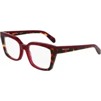 Ferragamo Lunettes de Vue - - SF3010 - Acétate - Opaline Burgundy/Red Tortoise - Femme