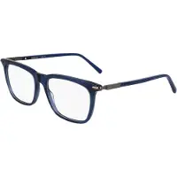 Ferragamo Lunettes de vue - - SF3007 - Bleu transparent - Acétate - Homme