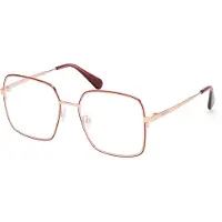 Max & Co Lunettes de Vue - - Max &amp;Co MO5166 - Métal - 071 Shiny Bordeaux - 54/18/140