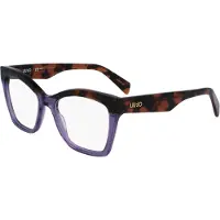 Liu Jo Lunettes de Vue - - LJ2802 - Acétate - Dark tortoise/violet - 52/18/140 (Femme)