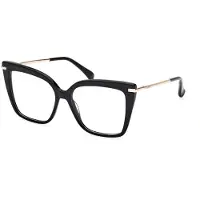 Max mara Lunettes de Vue MM5144 54/15/135 Shiny black Front acetate WOMAN MM5144