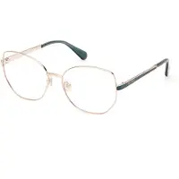 Max & Co Lunettes de Vue Max &amp;co MO5140 56/16/140 Shiny rose gold Front metal circle galvan WOMAN MO5140