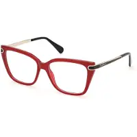 Max & Co Lunettes de Vue - - MO5146 - 069 Shiny Bordeaux - 54/15/140 - Monture plastique injectée