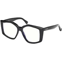 Max mara Lunettes de Vue MM5162-B 53/15/140 Shiny black Front acetate WOMAN MM5162-B