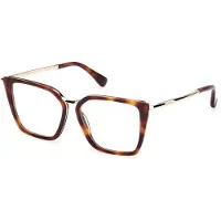 Max mara Lunettes de Vue MM5151-B 52/14/140 Dark havana Front acetate / metal WOMAN MM5151-B