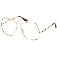 Max Mara Lunettes de Vue Maxmara MM5118-B 58/14/135 Shiny pale gold Varnished metal WOMAN MM5118-B