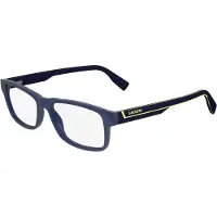 Lacoste Lunettes de Vue L2707N 53/15/145 Matte blue Bio injected MAN L2707N