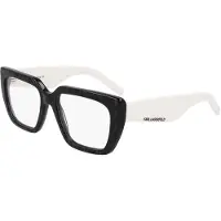 Karl Lagerfeld Lunettes de Vue KL6159 54/18/140 BLACK WHITE acétate femme KL6159