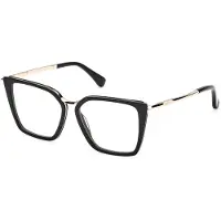 Max mara Lunettes de Vue MM5151-B 52/14/140 Shiny black Front acetate / metal WOMAN MM5151-B