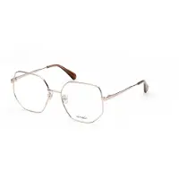 MAX&Co. Lunettes de Vue MO5037 55/17/140 Dark brown/gradient Front metal circle galvan WOMAN MO5037