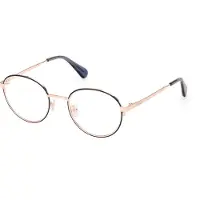 Max & Co Lunettes de Vue - - MO5138 - Métal brillant bleu - 48/20/135 - Femme
