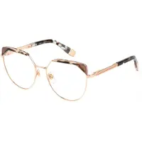 Furla Lunettes de vue - - VFU673V - Métal inox doré rosé - Monture 55/16/135 - Femme