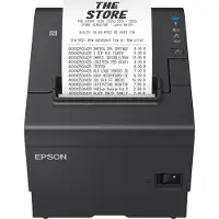 Epson TM T88VII (112A0) - Imprimante de reçus - ligne thermique - Rouleau (7,95 cm) - 180 x 180 ppp - jusqu'à 500 mm/sec - USB 2.0, LAN, série, hôte USB 2.0 - massicot - noir (C31CJ57112A0)