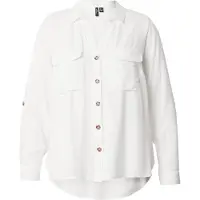 Vero moda Chemisier 'VMBumpy' blanc
