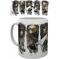 Attack On Titan Season 2 Mug Character Montage