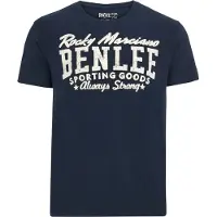 Benlee T-Shirt bleu foncé / blanc