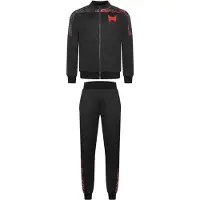 TAPOUT Survêtement 'Roots Taptrack' rouge / noir