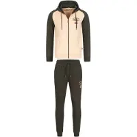 Lonsdale Survêtement 'STRETTON' crème / olive