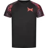 TAPOUT T-Shirt fonctionnel 'Taproot' violet foncé / rouge / noir