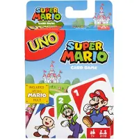 Uno Mattel Games Super Mario, jeu de cartes, jeu de société, jeu familial