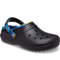 Crocs Classic Lined Spray Dye T Clogs Noir EU 20-21 Enfants