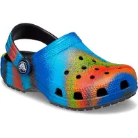 Crocs Classic Spray Dye T Clogs Multicolore EU 19-20 Enfants