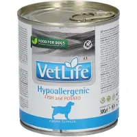 Farmina VetLife Canine Hypoallergenic Fish &amp; Potato - Poisson &amp; pomme de terre pour chiens adultes - 300 g