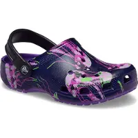 Crocs Classic Meta Scape Clog K Neon Purple/Multi 208457-573 Eu 28/29