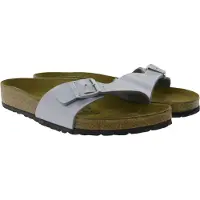 Birkenstock Mules Madrid argenté pour femme