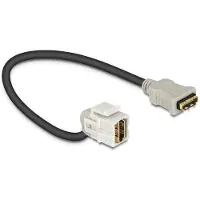 DeLOCK Keystone HDMI A femelle avec câble