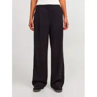 Jack & Jones Ellis Ea Wide Jjxx High Waist Pants Noir S Femme