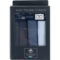 NZA Lukas Boxers 3 Units Bleu L Homme