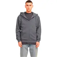 Jack & Jones Veste de survêtement 'JJEBradley' gris basalte