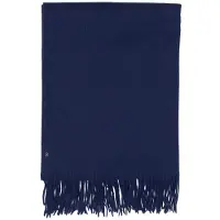 Sea Ranch Big Wool Scarf Bleu Femme