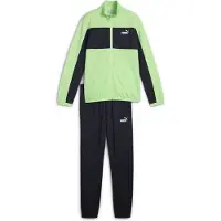 Puma Survêtement Poly Colorblock Vert 13-14 ans Garçons Vert 13-14 ans