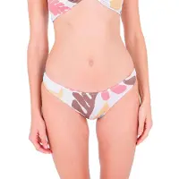 Hurley Organics Basic Bikini Bottom Rose L Femme