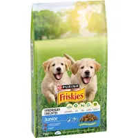 Friskies PURINA Junior poulet et légumes pour chiot - 2 x 7 kg