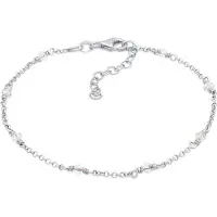 Elli Bracelet 'Glitzer Steine' argent