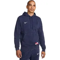 Nike Sweat à capuche en molleton Nike Football Paris Saint-Germain Club pour homme - Bleu | Taille L