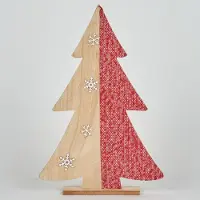 Bizzotto Décorations de noël PINO BRUGES ROSSO - Beige - Unique