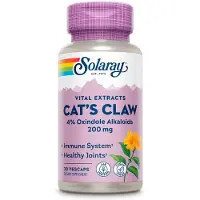 Solaray Cat's Claw 200 Mg 30 Capsules